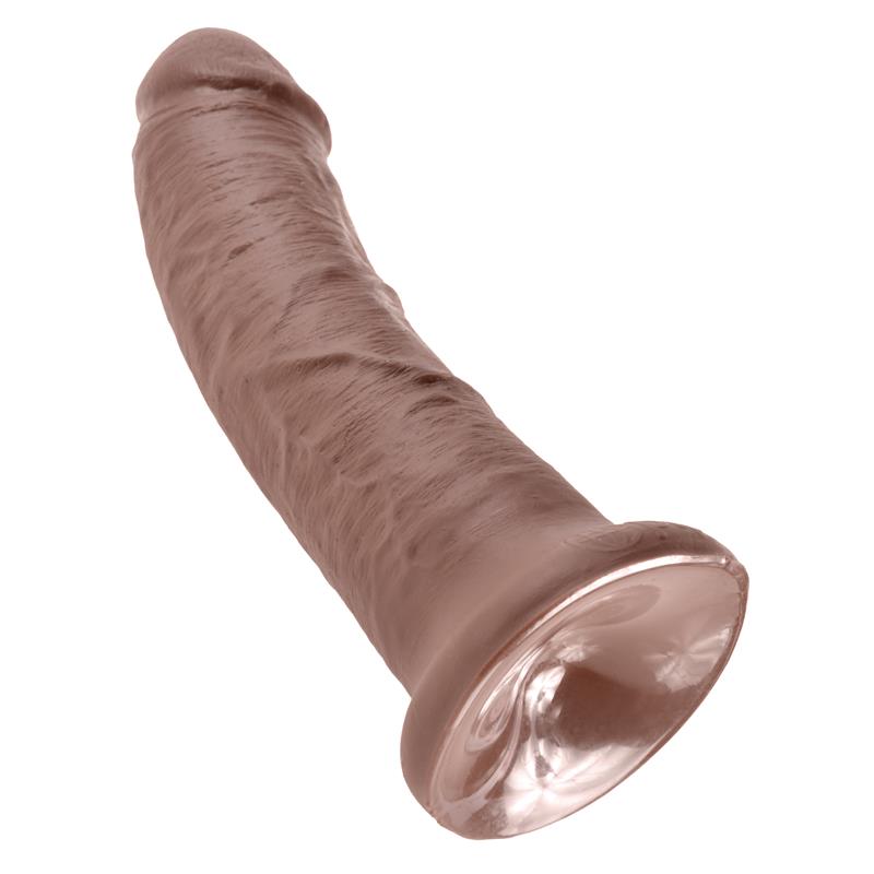 King Cock Dildo 8 - Brown - UABDSM
