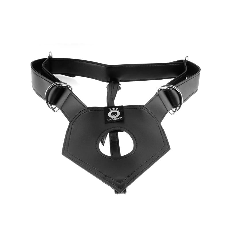 King Cock Play Hard Harness-Black - UABDSM