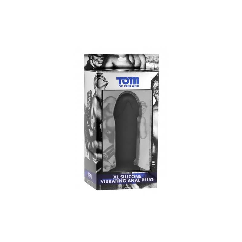 Large Vibrating Plug Black - UABDSM