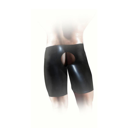 Latex Unisex Fisting Short Black Latex Unisex Fisting Short Black - UABDSM