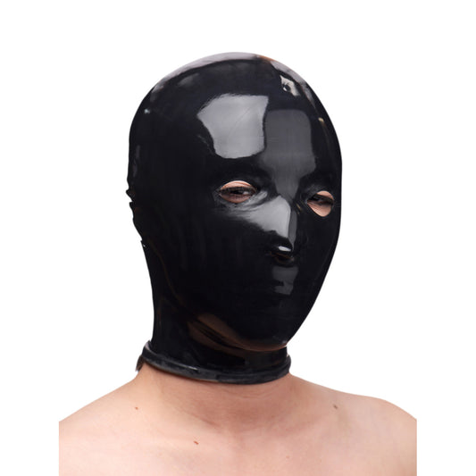 Rubber Slave Hood - Black Rubber Slave Hood - Black - UABDSM