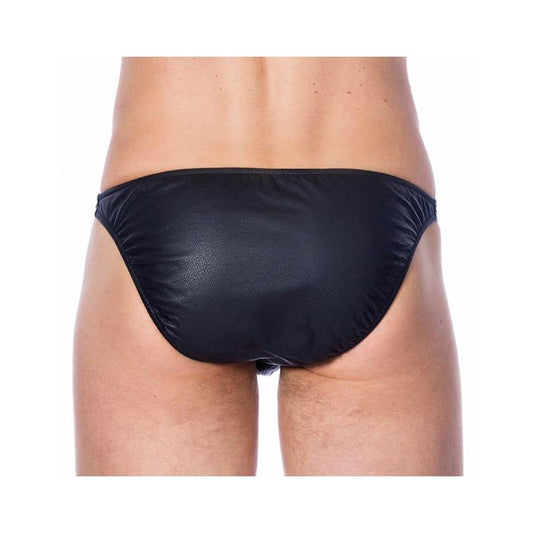 Leather Briefs Black - UABDSM