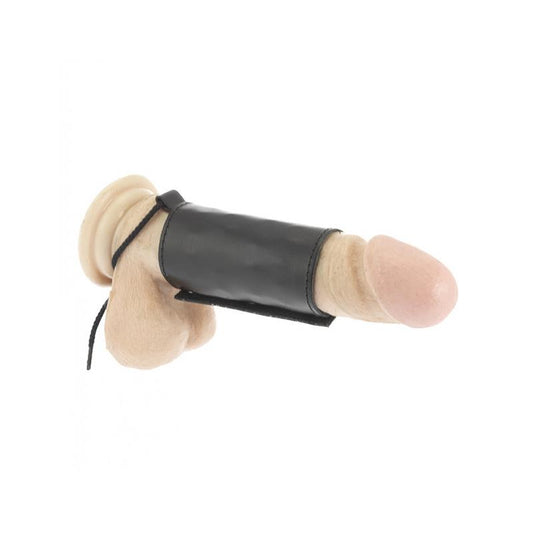 Leather Penis Tube Adjustable Leather Penis Tube Adjustable - UABDSM