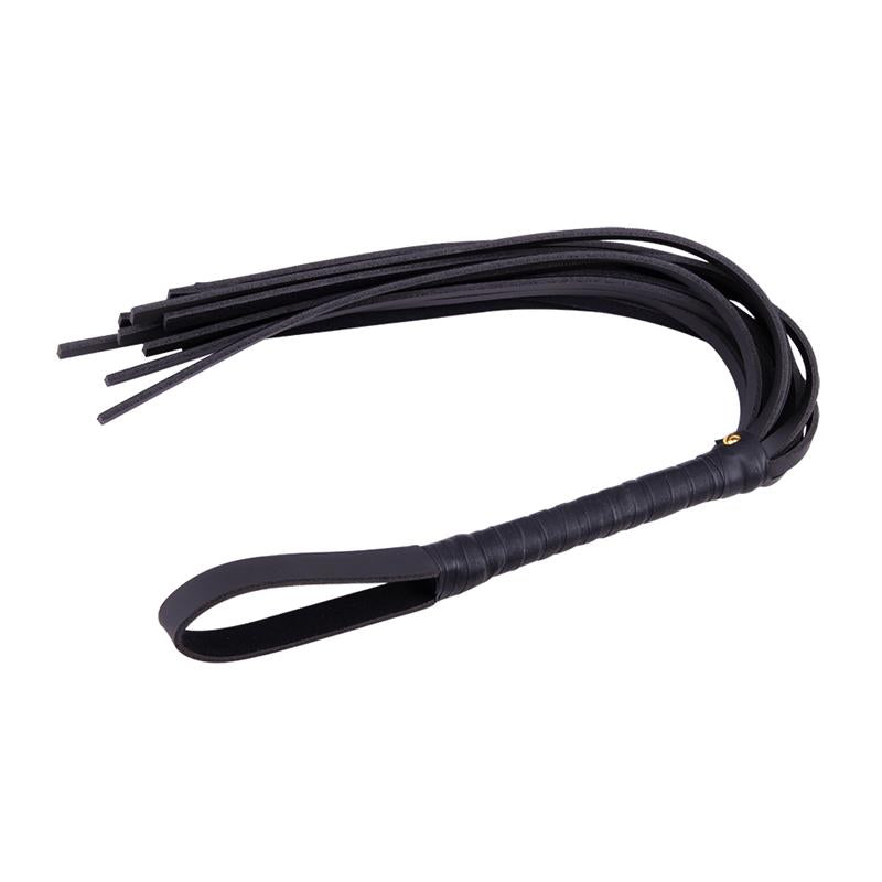 Leather Whip 72 cm Black - UABDSM