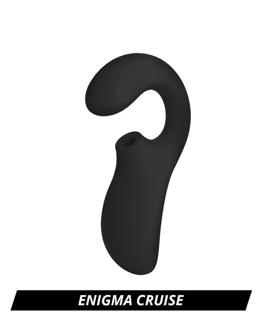 LELO - Enigma Cruise - Dual Stimulation Sonic Massager - Black LELO - Enigma Cruise - Dual Stimulation Sonic Massager - Black - UABDSM