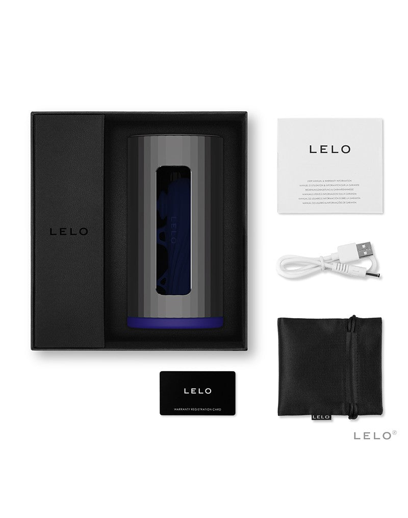LELO - F1S V2 - Interactive Masturbator With App - Blue - UABDSM