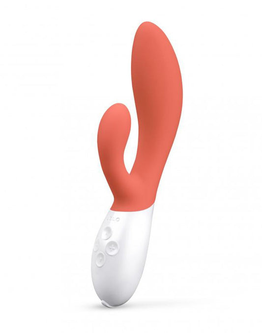 LELO - Ina 3 - Rabbit Vibrator - Coral LELO - Ina 3 - Rabbit Vibrator - Coral - UABDSM