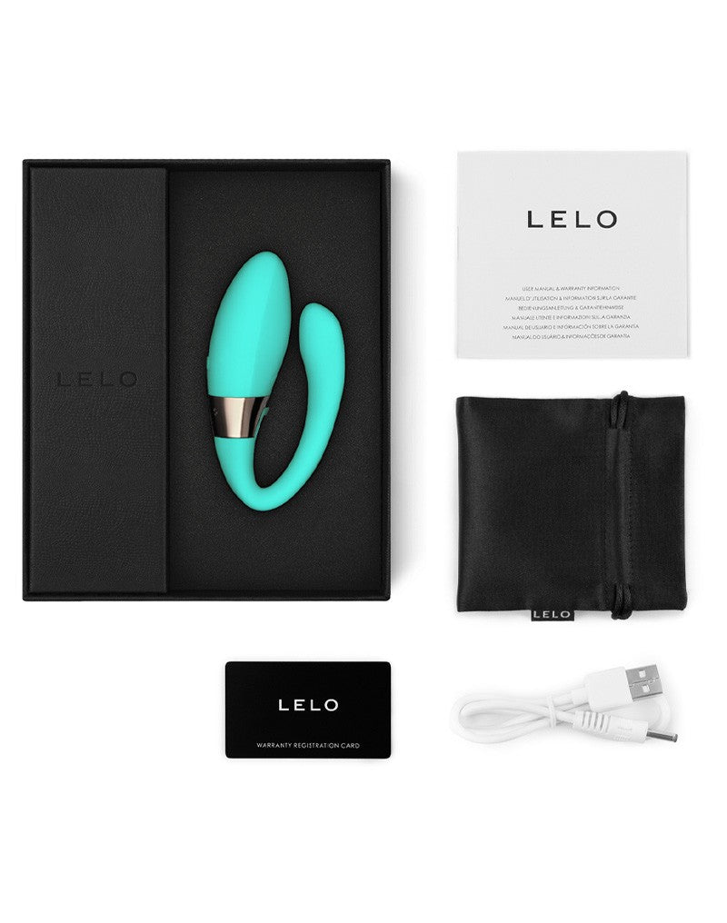 LELO - Tiani Harmony - Dual Action Couples Massager (with App Control) - Aqua - UABDSM