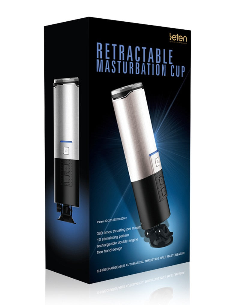 Leten X-9 Retractable Super Masturbator - UABDSM