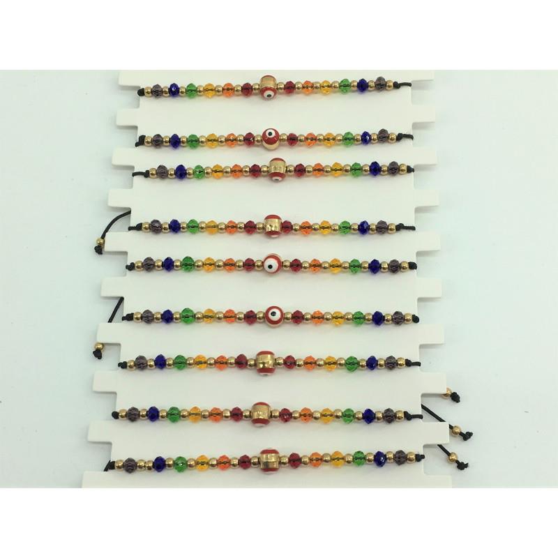 LGBT+ Pride Small Bracelet Turkish Eye - UABDSM