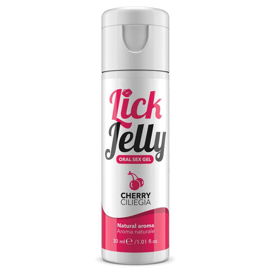 Lick Jelly Edible Lubricant Water Base Cherry 30 ml Lick Jelly Edible Lubricant Water Base Cherry 30 ml - UABDSM