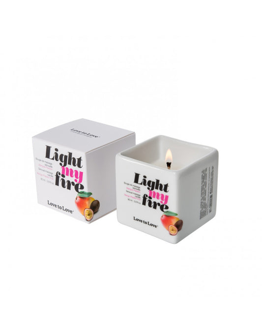 Light My Fire Luscious Massage Candle - Mango Light My Fire Luscious Massage Candle - Mango - UABDSM