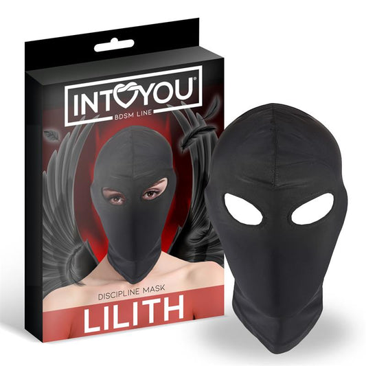 Lilith Incognito Mask with Opening in the Eyes Black Lilith Incognito Mask with Opening in the Eyes Black - UABDSM