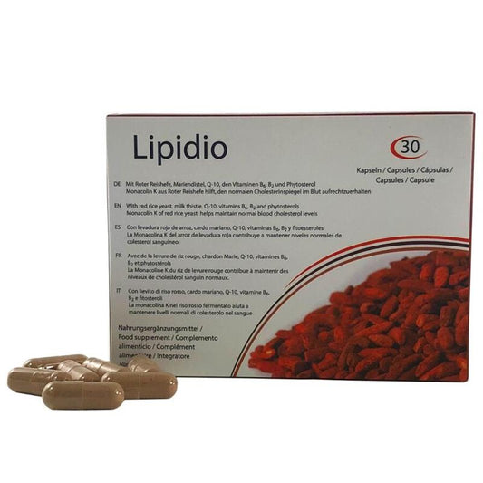 Lipidio Supplement to Eliminate Fat and Cholesterol 30 Tablets Lipidio Supplement to Eliminate Fat and Cholesterol 30 Tablets - UABDSM