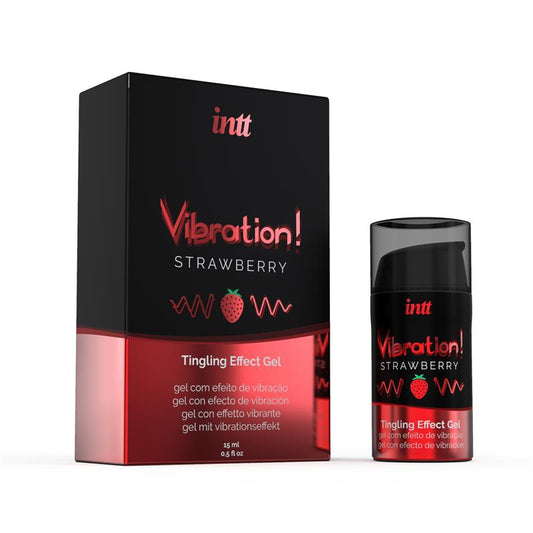 Liquid Vibrator Warm Effect Aroma Strawberry 15 ml Liquid Vibrator Warm Effect Aroma Strawberry 15 ml - UABDSM