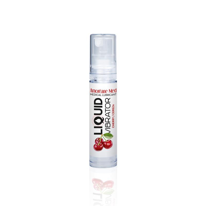 Liquid Vibrator Waterbase Cherries 10 ml - UABDSM
