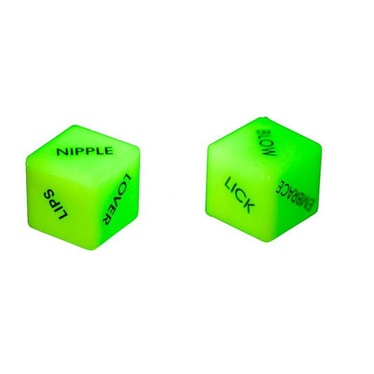Love Dice English Version Glow in the Dark Love Dice English Version Glow in the Dark - UABDSM