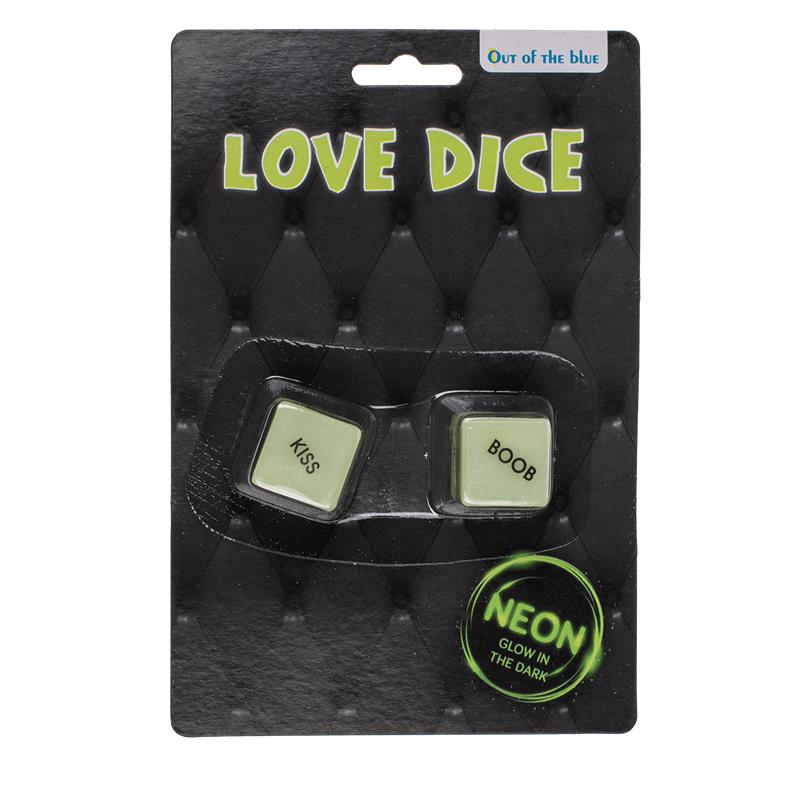 Love Dice English Version Glow in the Dark - UABDSM