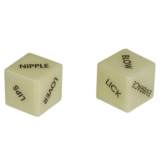 Love Dice English Version Glow in the Dark - UABDSM