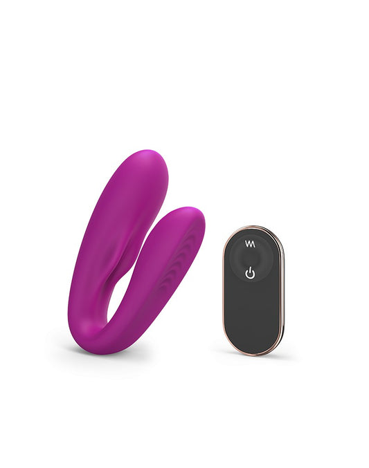 Love To Love - Match Up - Couple Vibrator With Remote Control - Pink Love To Love - Match Up - Couple Vibrator With Remote Control - Pink - UABDSM