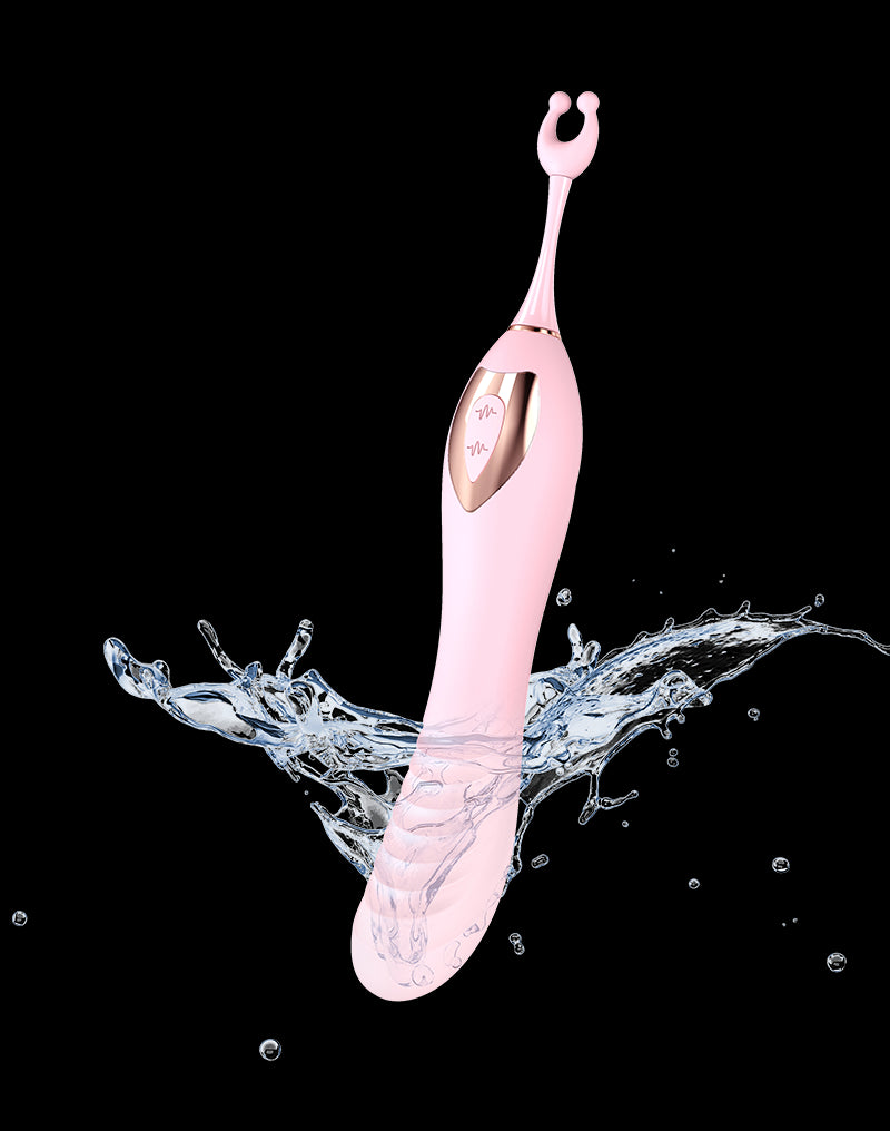 Love To Love - Ô Mega - Clitoral + G-Spot Vibrator - Pink - UABDSM