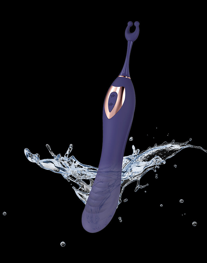 Love To Love - Ô Mega - Clitoral + G-Spot Vibrator - Indigo - UABDSM