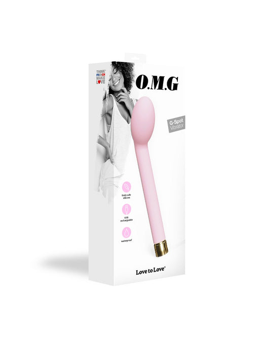 Love To Love - O.M.G. - G-Spot Vibrator - Pink - UABDSM