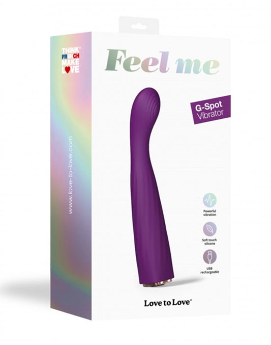 Love To Love - Vibrating Feel Me - G-Spot Vibrator - Purple - UABDSM