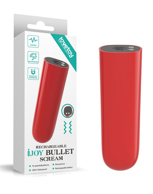 Love Toy - IJoy Scream - Bullet Vibrator - Red Love Toy - IJoy Scream - Bullet Vibrator - Red - UABDSM
