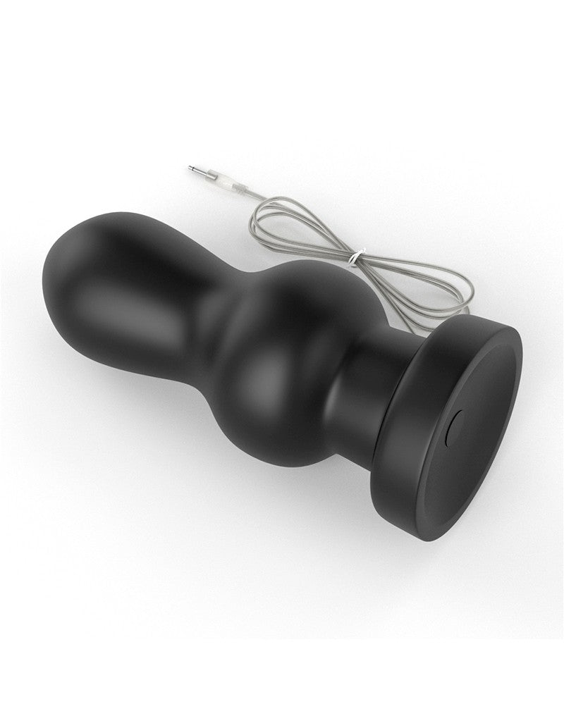 Love Toy - King Size Vibrating Anal Rammer 18 Cm - Black - UABDSM