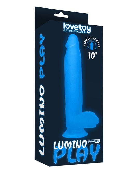 Love Toy - Lumino Play Dildo 26 Cm - Glow In The Dark - UABDSM