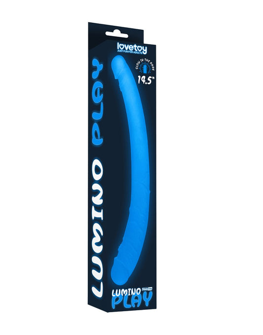Love Toy - Lumino Play Double Dildo 37 Cm - Glow In The Dark - UABDSM