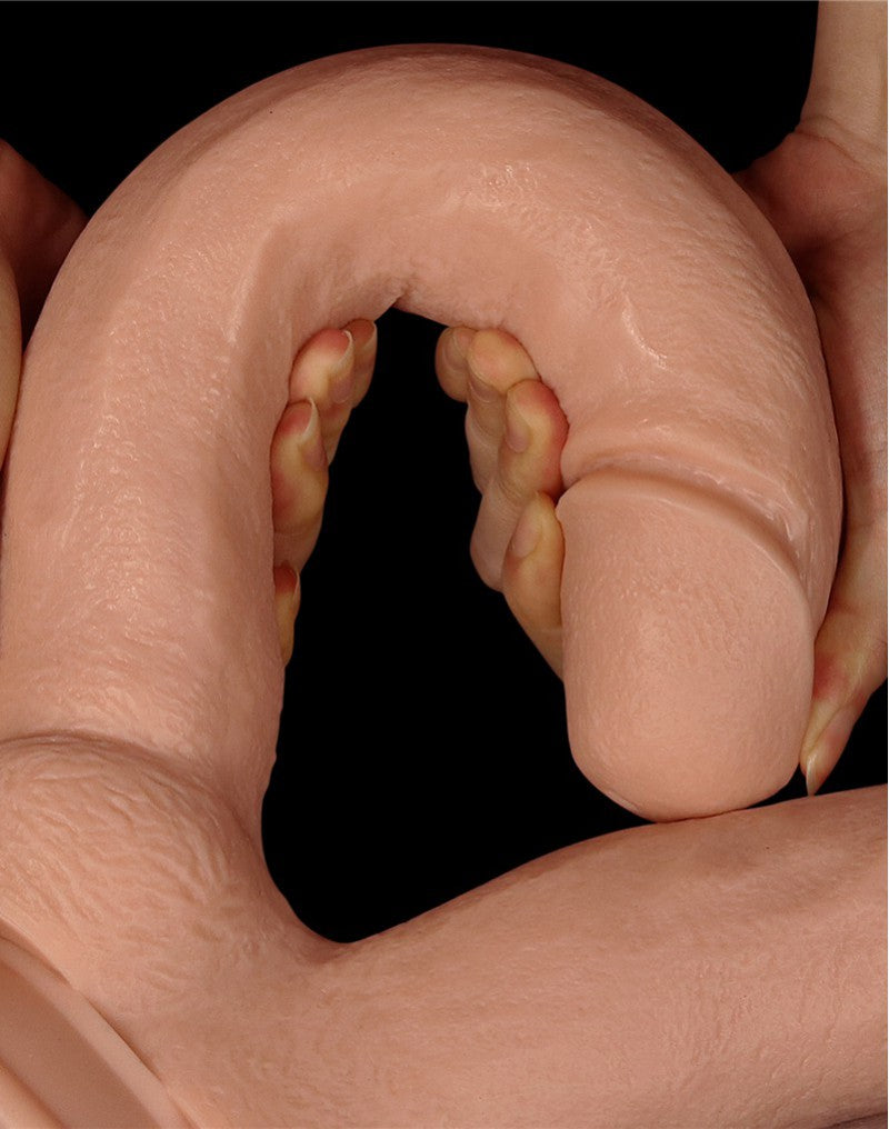 Love Toy - Realistic Mega Double Dildo 30 Cm - Nude - UABDSM