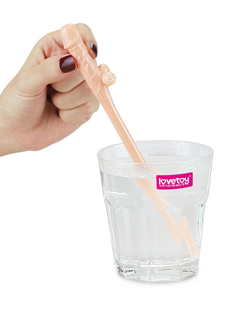 Love Toy - Realistic Willy Straws - Pack Of 9 - UABDSM