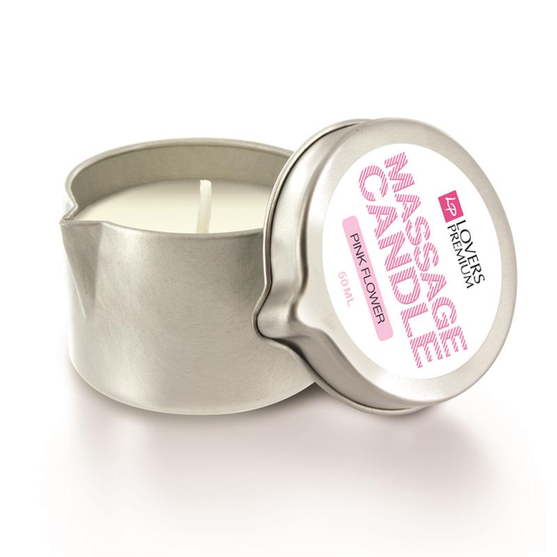 Loverspremium - Massage Candle Pink Flower - UABDSM