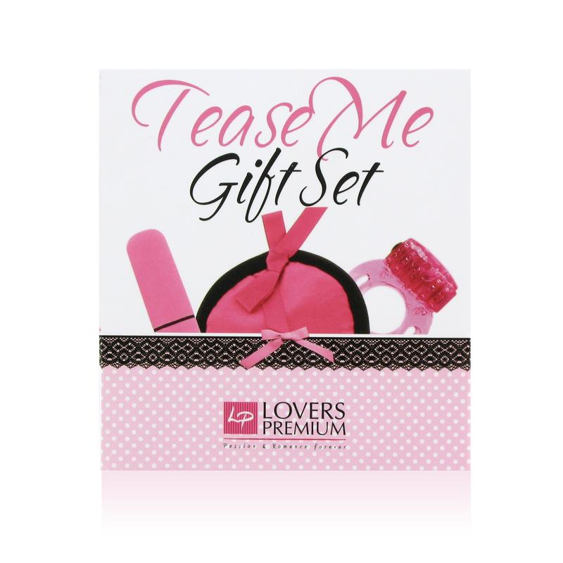 Loverspremium - Tease Me Gift Set Pink - UABDSM