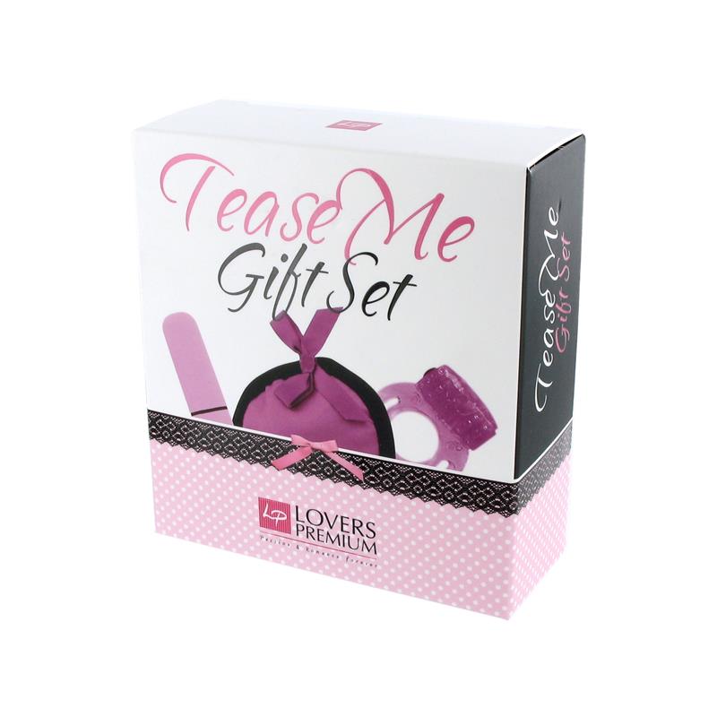 Loverspremium - Tease Me Gift Set Purple - UABDSM