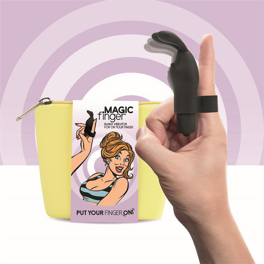 Magic Finger Vibe Black Magic Finger Vibe Black - UABDSM