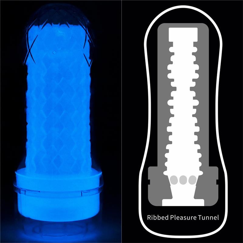 Male Masturbator Lumino Blue Light - UABDSM