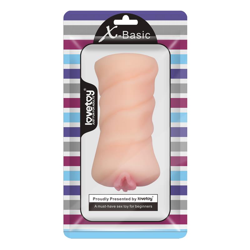 Male Masturbator X-Basic Pocket Pussy Flesh Flesh - UABDSM