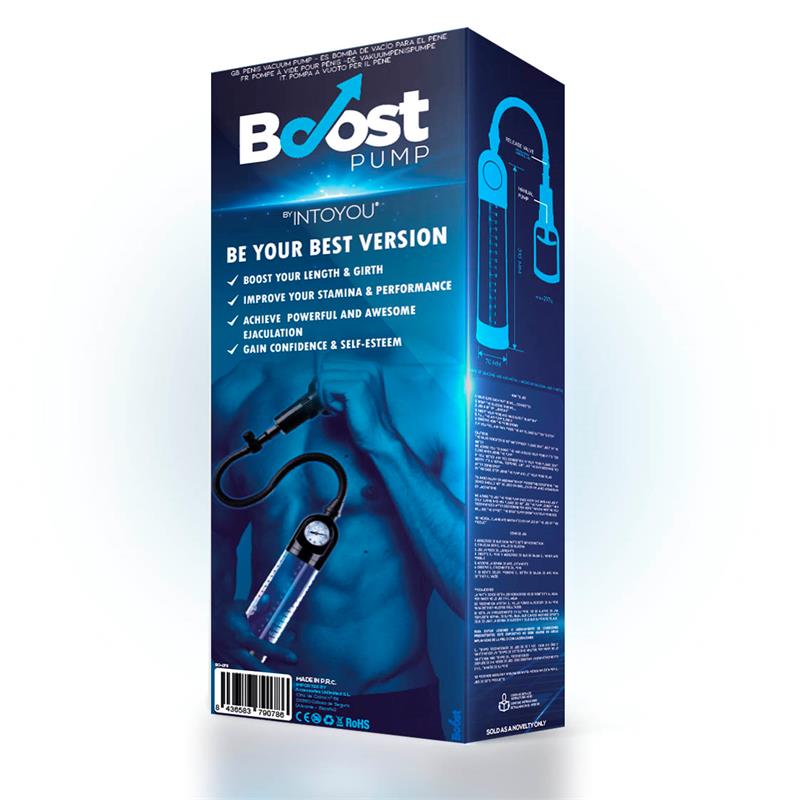 Manual Penis Pump with Valve PSX03 Crystal - UABDSM