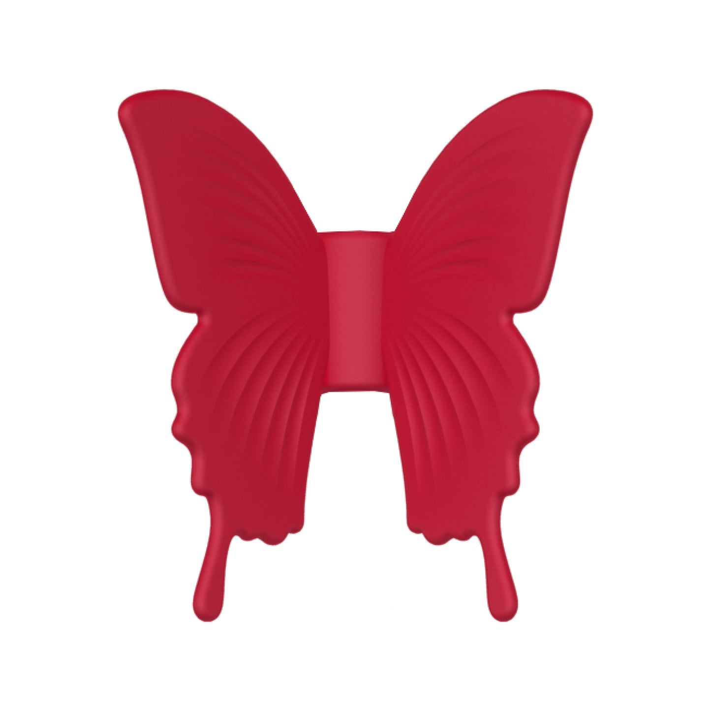 Martinella Clitoris Stimulator with Point Vibrator Hot Red - UABDSM