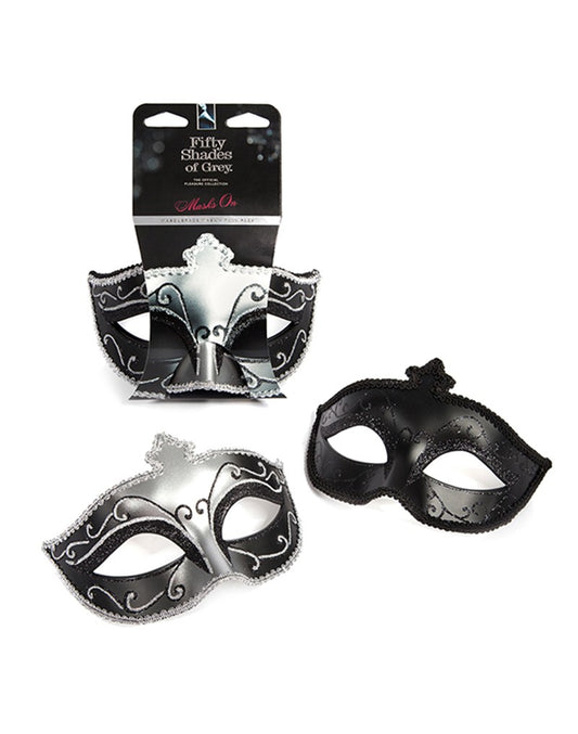 Masks On - FSOG Masquerade Mask Twin Pack Masks On - FSOG Masquerade Mask Twin Pack - UABDSM