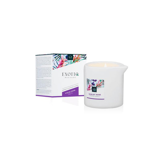Massage Candle Violet Rose - 200g Massage Candle Violet Rose - 200g - UABDSM