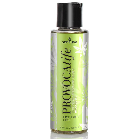 Massage Oil with Hemp Oil and Pheromone Infusion 120 ml Massage Oil with Hemp Oil and Pheromone Infusion 120 ml - UABDSM