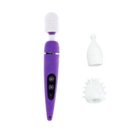 Massager and Heads Pack King Touch Purple Massager and Heads Pack King Touch Purple - UABDSM