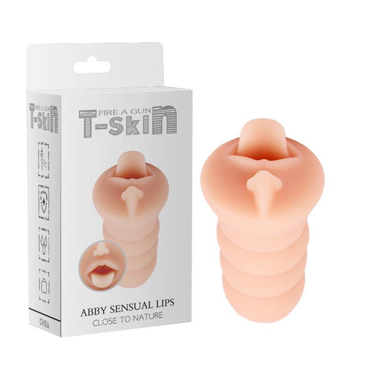 Masturbador Abby Sensual T-Skin 15 cm Flesh Masturbador Abby Sensual T-Skin 15 cm Flesh - UABDSM