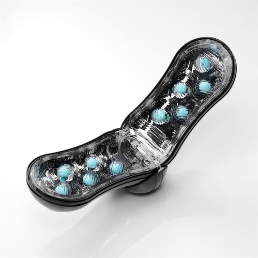 Masturbator Flip Orb Black Blue Crush - UABDSM