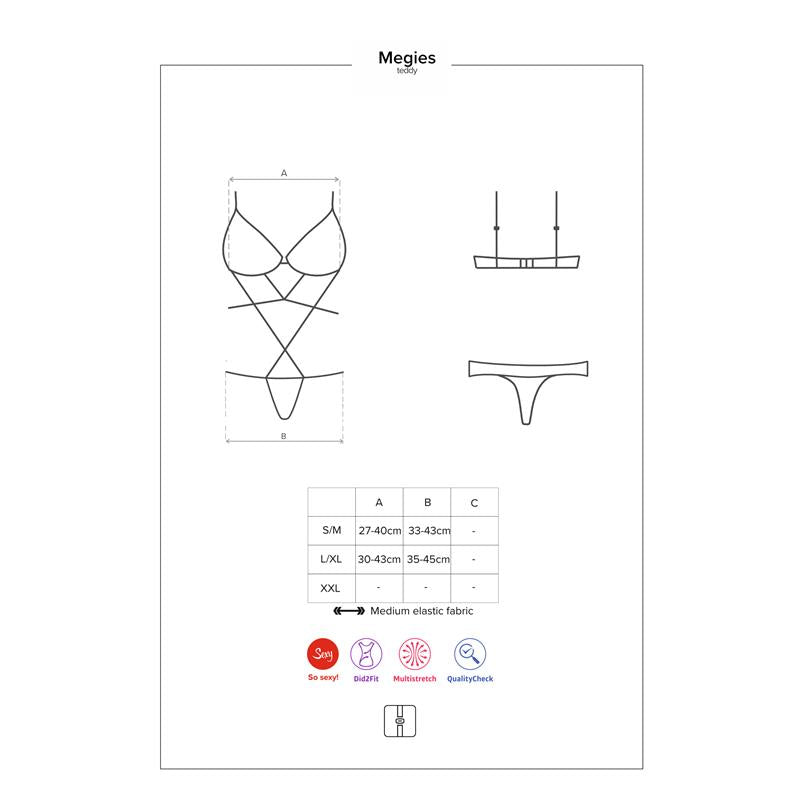 Megies Teddy Red/Black - UABDSM