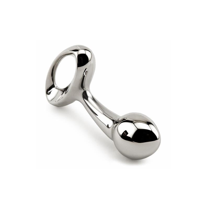 Metal Butt Plug Luxury Pure Silver - UABDSM